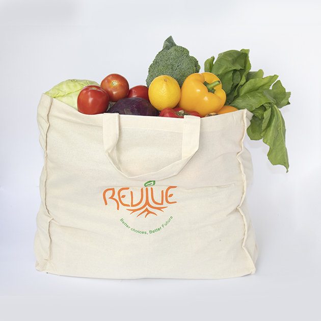 Push down trough zone Vegetable Carry Bag | Vegetable Shopping Bag with Compartments